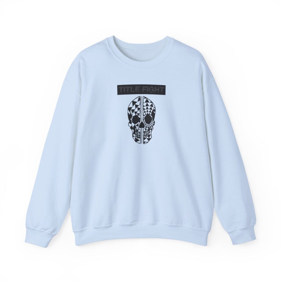 Title Fight Split Skull Unisex Heavy Blend™ Crewneck Sweatshirt