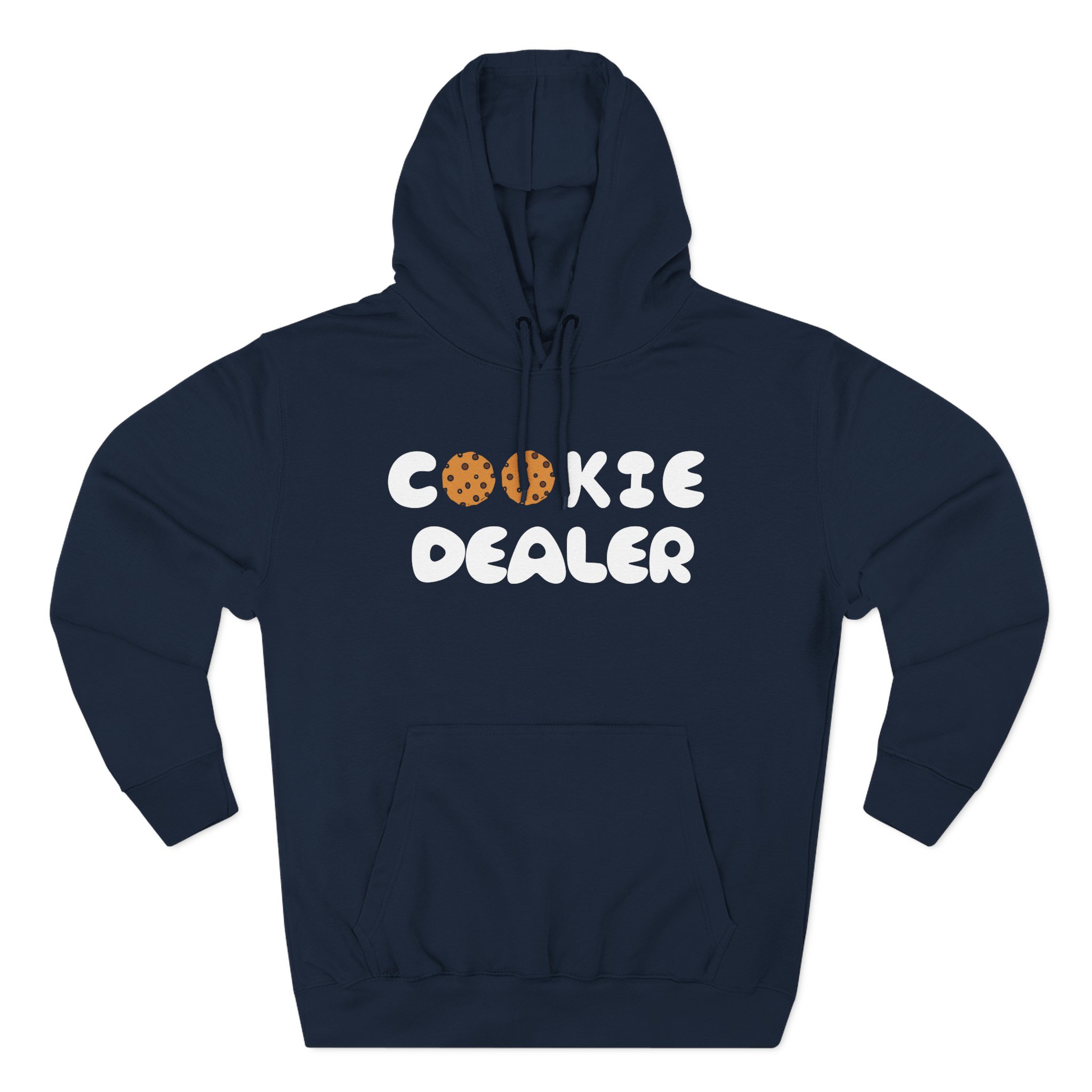 Cookieswirlc Three-Panel Fleece Hoodie