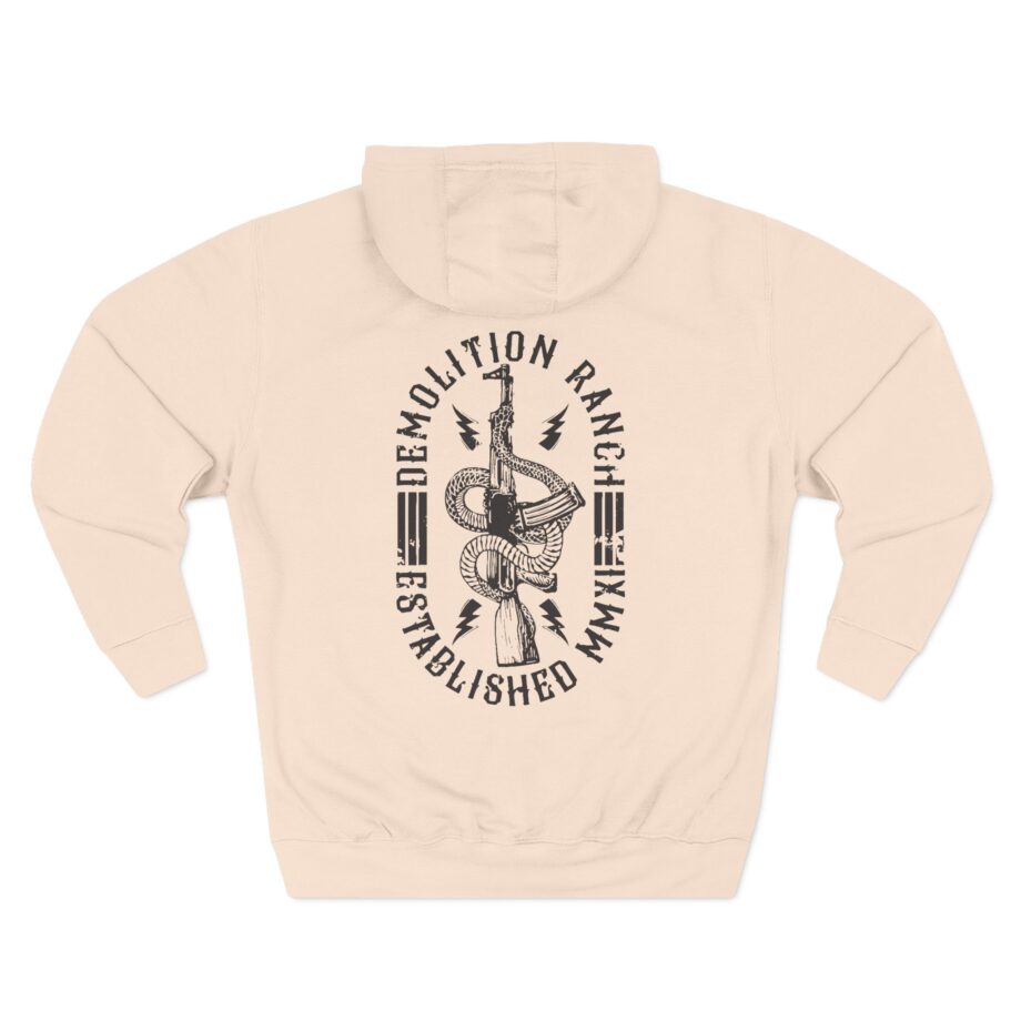 Demolition Ranch Mmxi Snake Three-Panel Fleece Hoodie