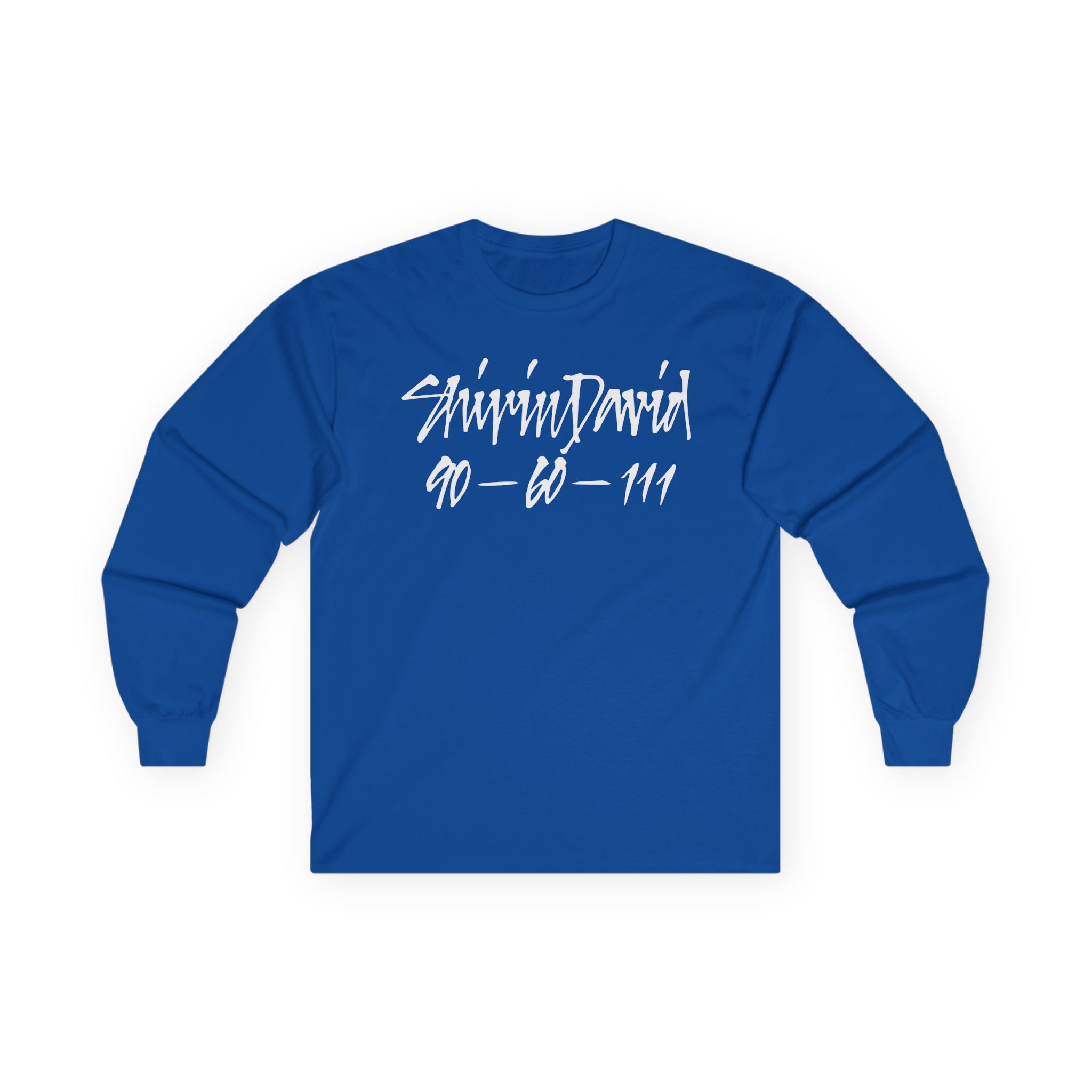 Shirin David 90-60-111 Text -  Unisex Ultra Cotton Long Sleeve Tee
