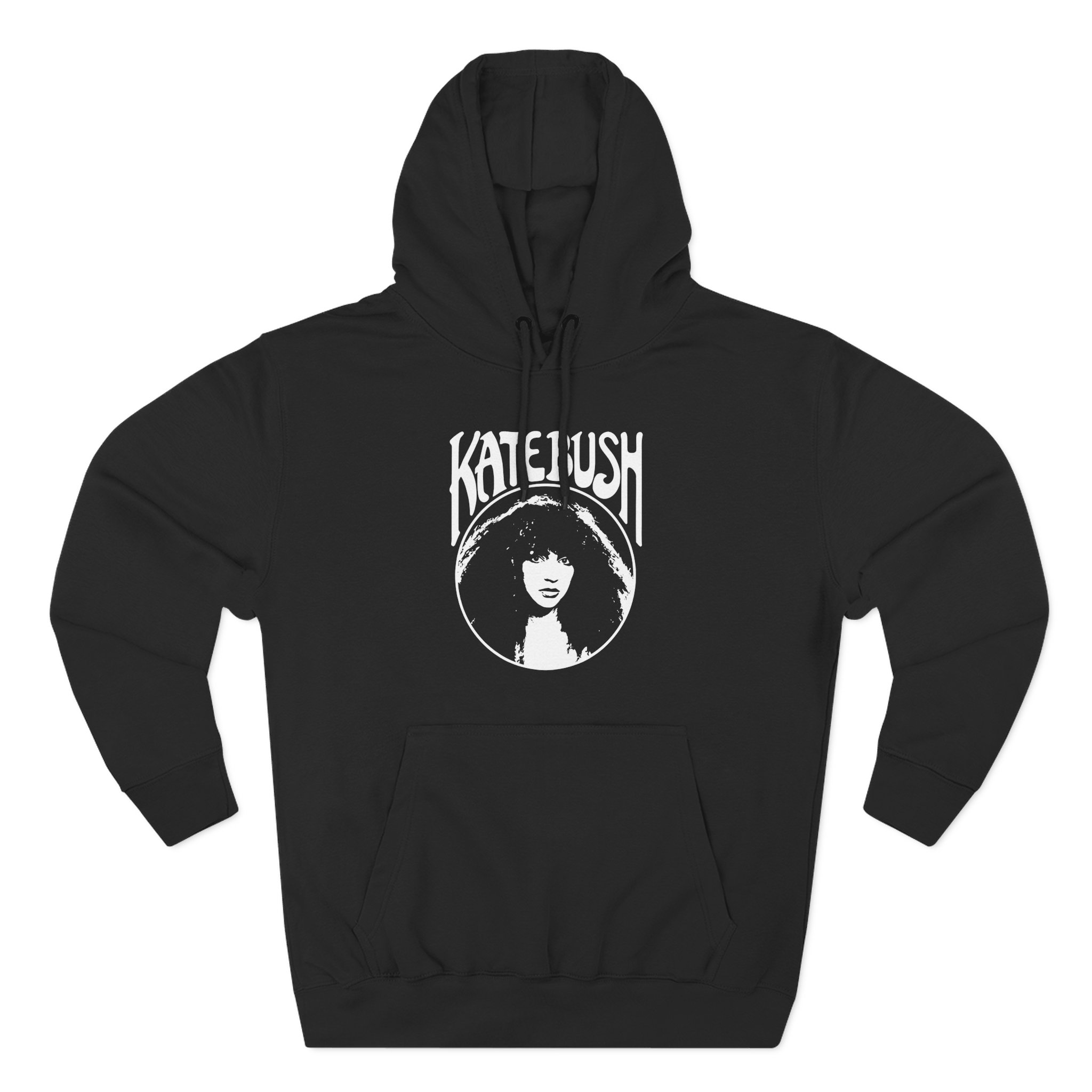 Kate Bush  Circle Logo Three-Panel Fleece Hoodie