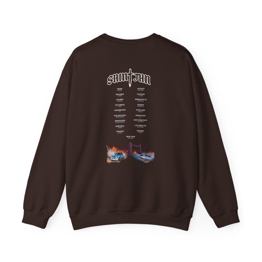Saint JhnIgnorant Forever World Tour Unisex Heavy Blend™ Crewneck Sweatshirt