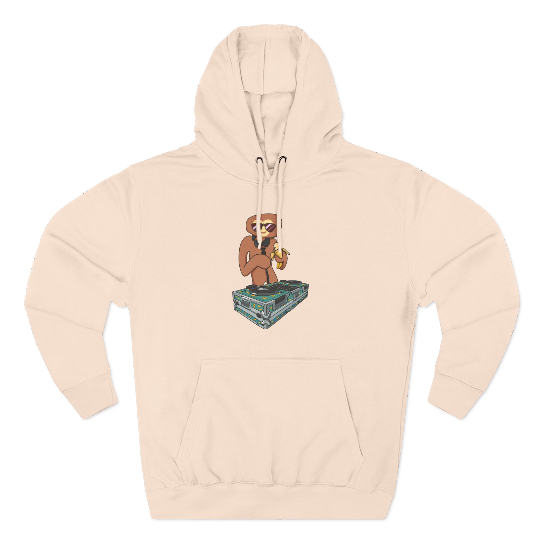 Spoonkid Dj Monke Three-Panel Fleece Hoodie