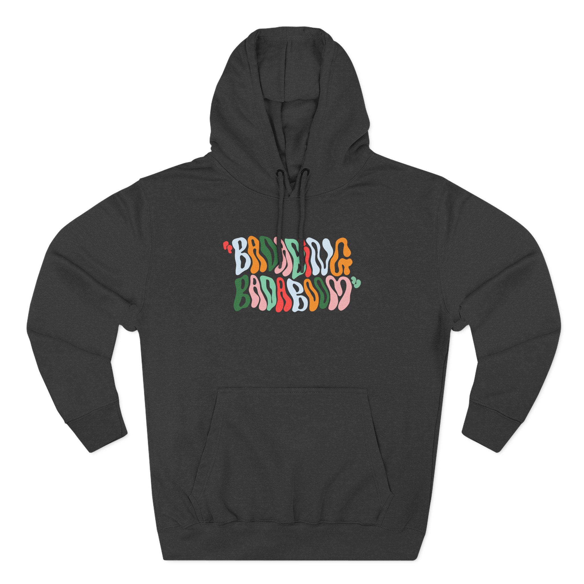 Stephanie Soo Badabing Badaboom Three-Panel Fleece Hoodie