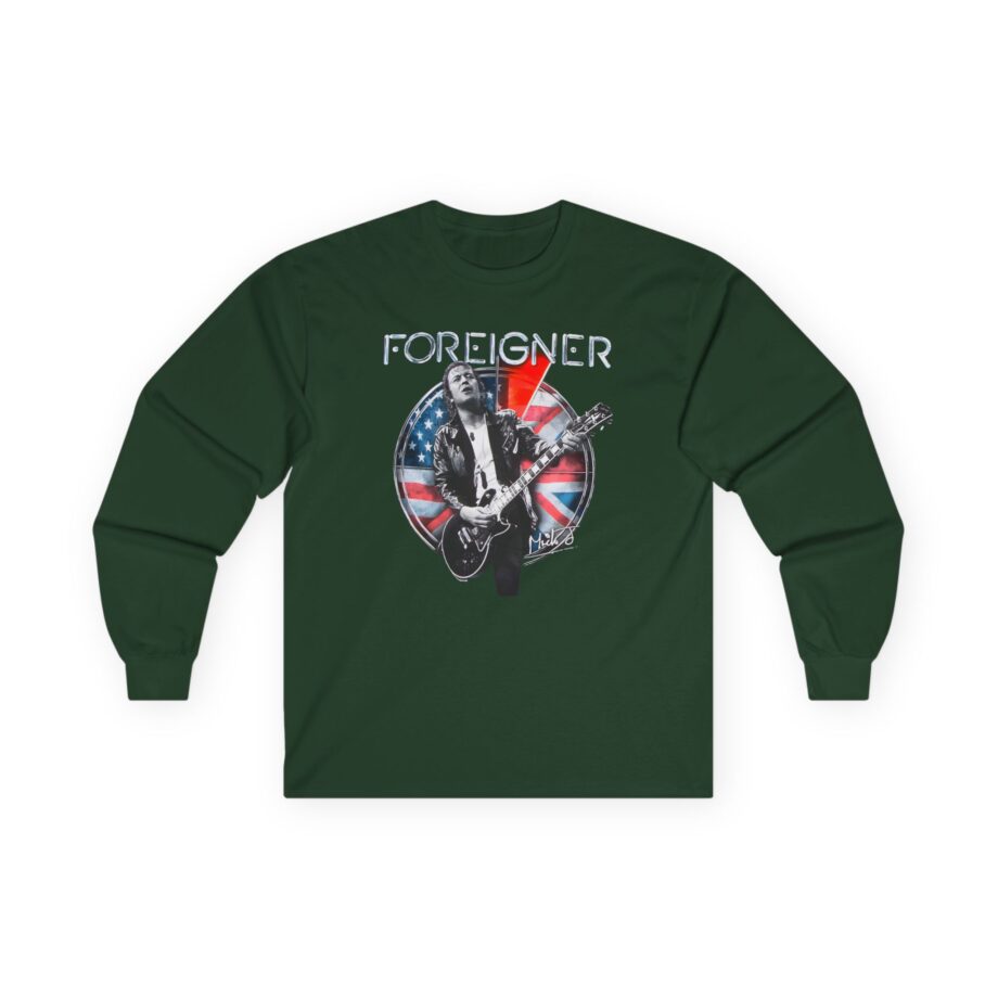 Foreigner Mick Jones Unisex Ultra Cotton Long Sleeve Tee
