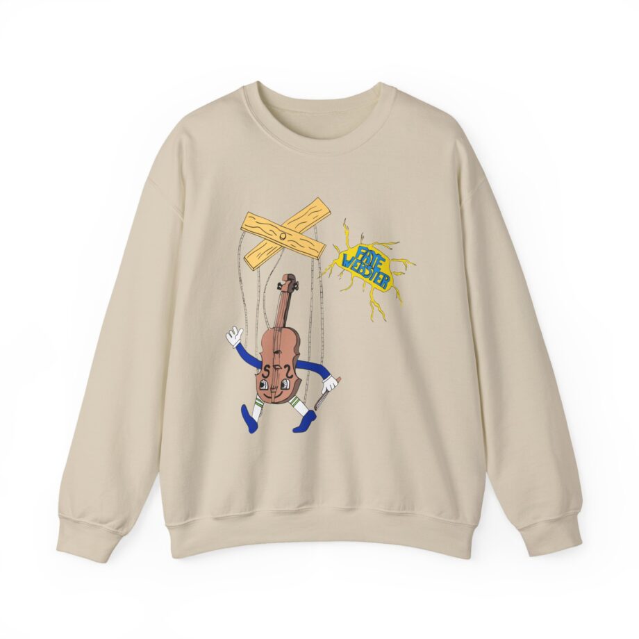 Faye Webster Felt Tip Unisex Heavy Blend™ Crewneck Sweatshirt