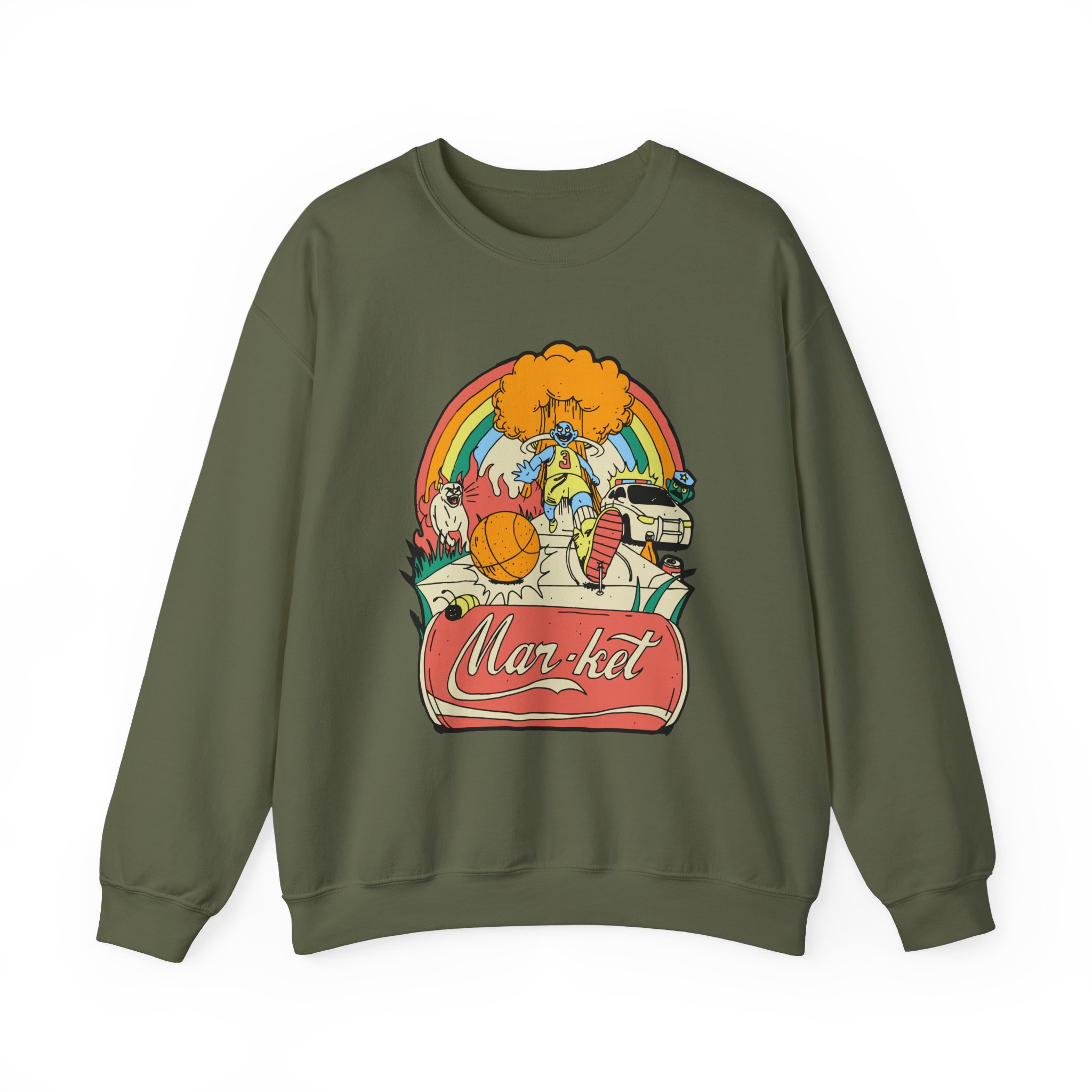 Arcangel Market Good Day Unisex Heavy Blendâ„¢ Crewneck Sweatshirt