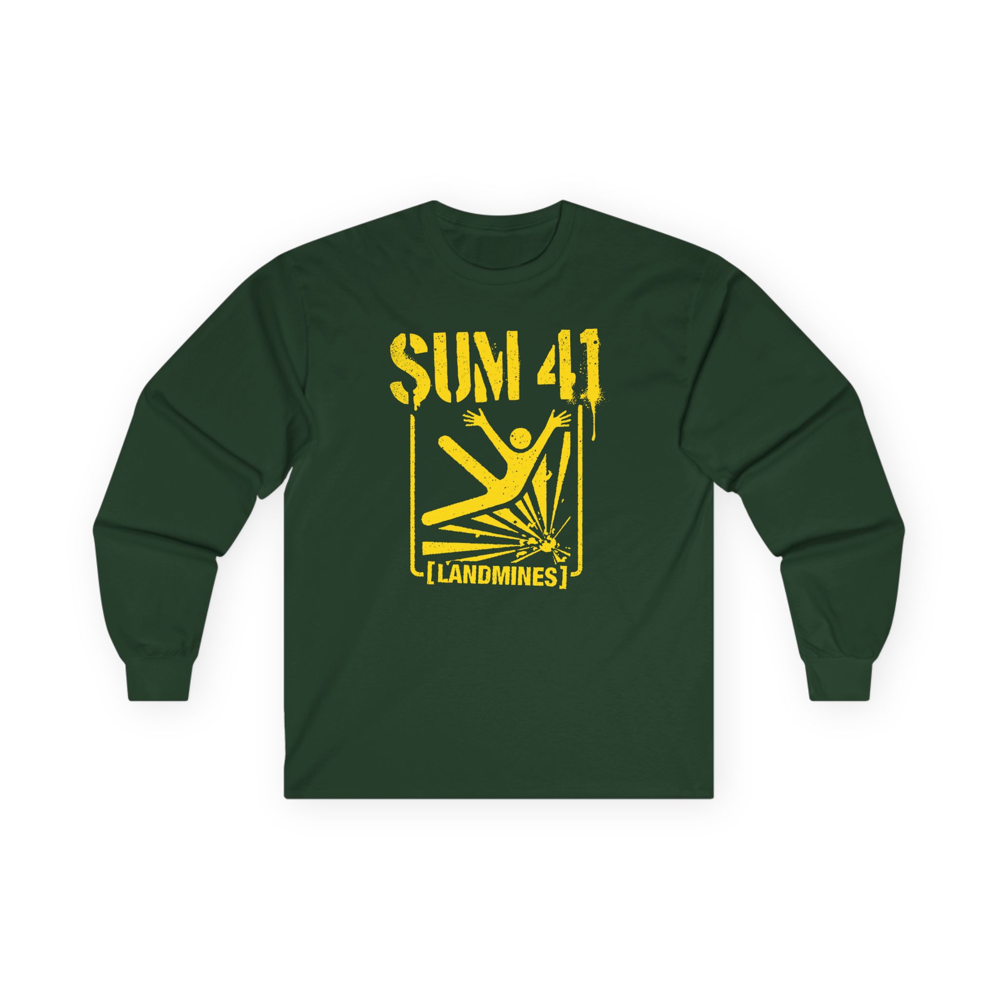 Sum 41 Landmines Unisex Ultra Cotton Long Sleeve Tee