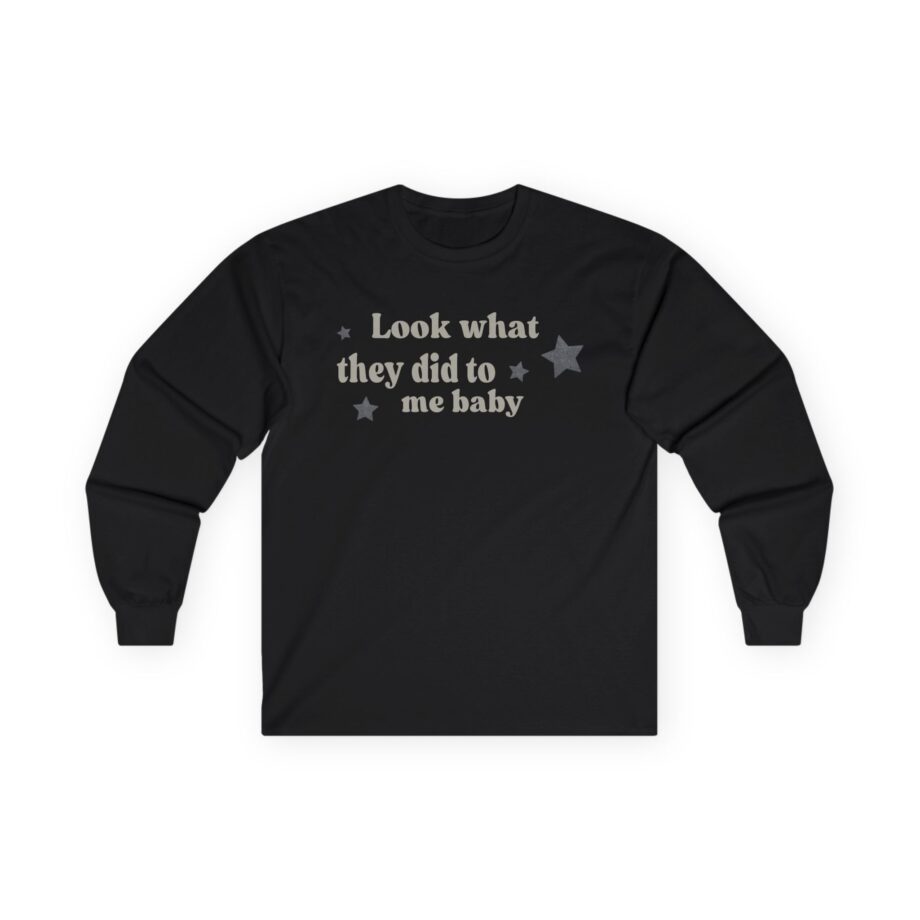 Daniel Caesar 2024 Look What They Did to Me Baby Unisex Ultra Cotton Long Sleeve Tee