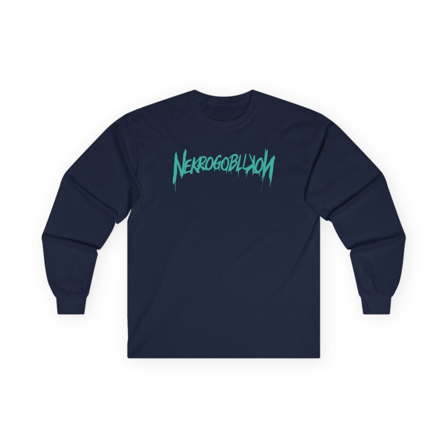 Nekrogoblikon Goblin Mode Crystal Wash Unisex Ultra Cotton Long Sleeve Tee