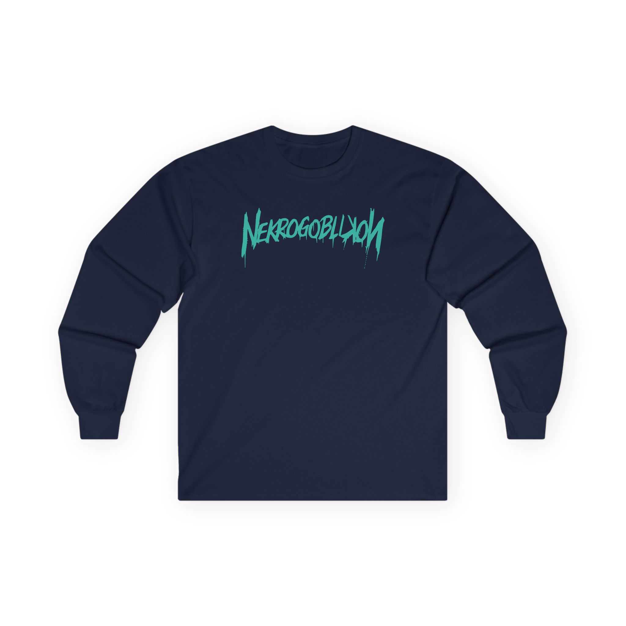 Nekrogoblikon Goblin Mode Crystal Wash Unisex Ultra Cotton Long Sleeve Tee