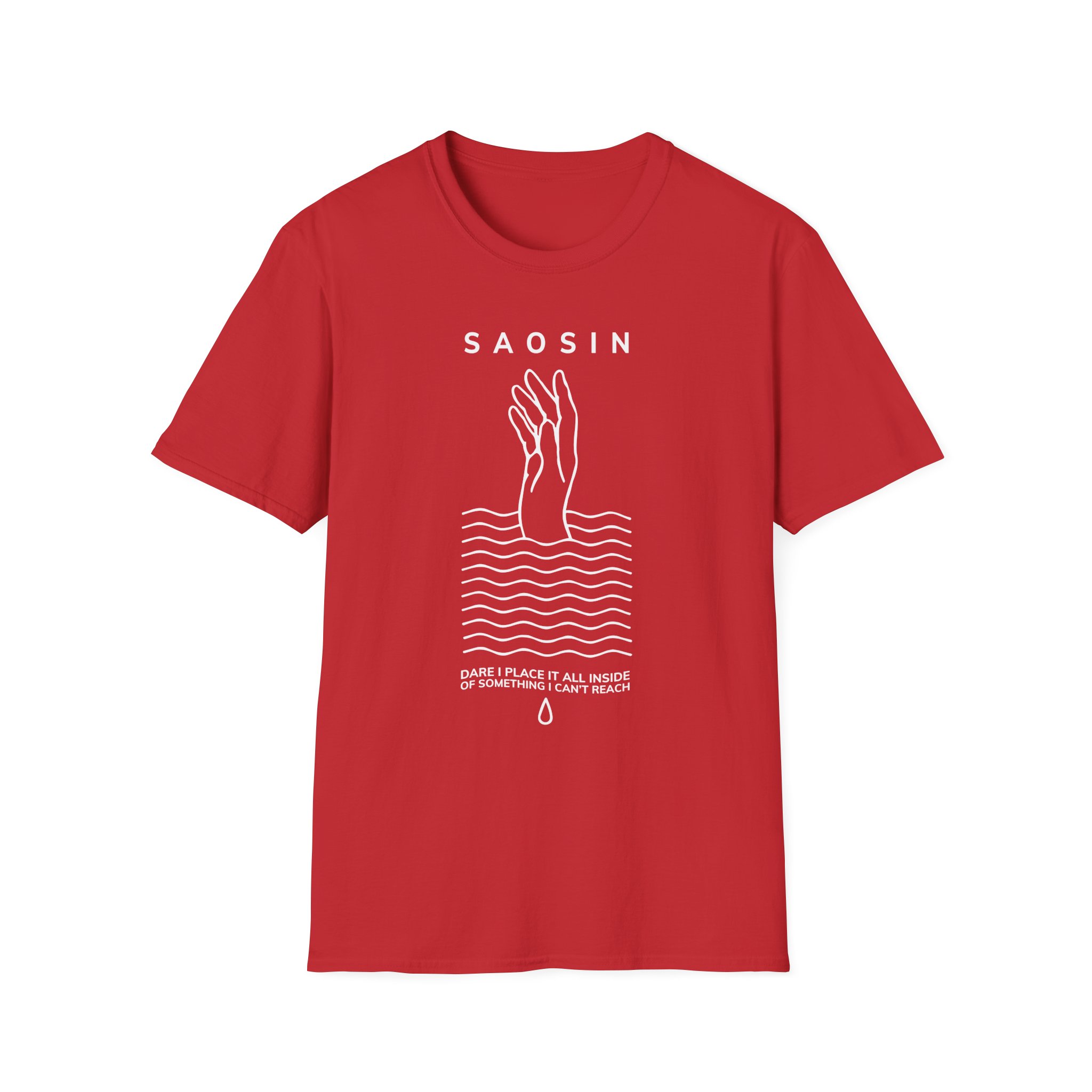 Saosin Illusion & Control Lyric Unisex Softstyle T-Shirt