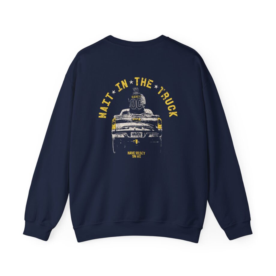 Hardy Wait in the Truck Unisex Heavy Blend™ Crewneck Sweatshirt