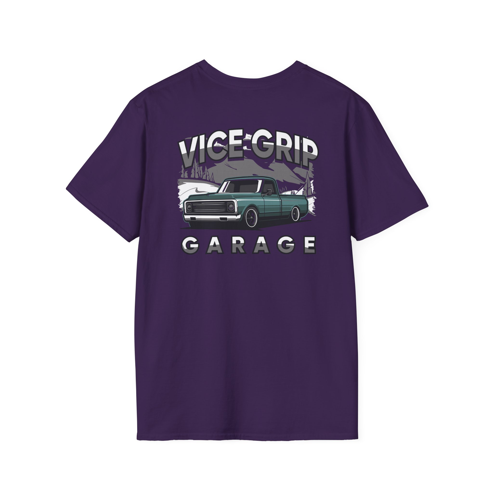 Vicegripgarage Winter Truck Unisex Softstyle T-Shirt