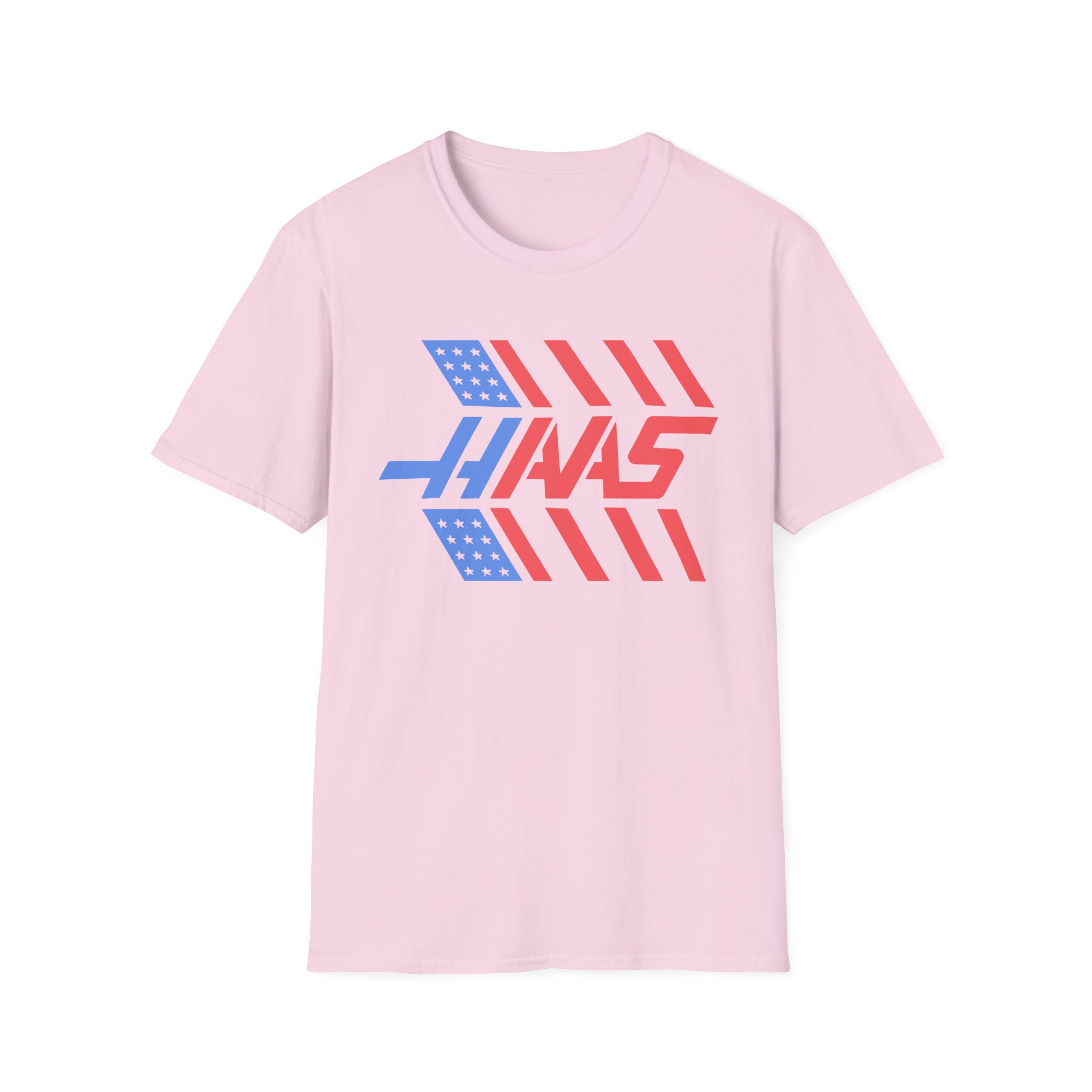 Haas F1 Stars and Stripes Unisex Softstyle T-Shirt