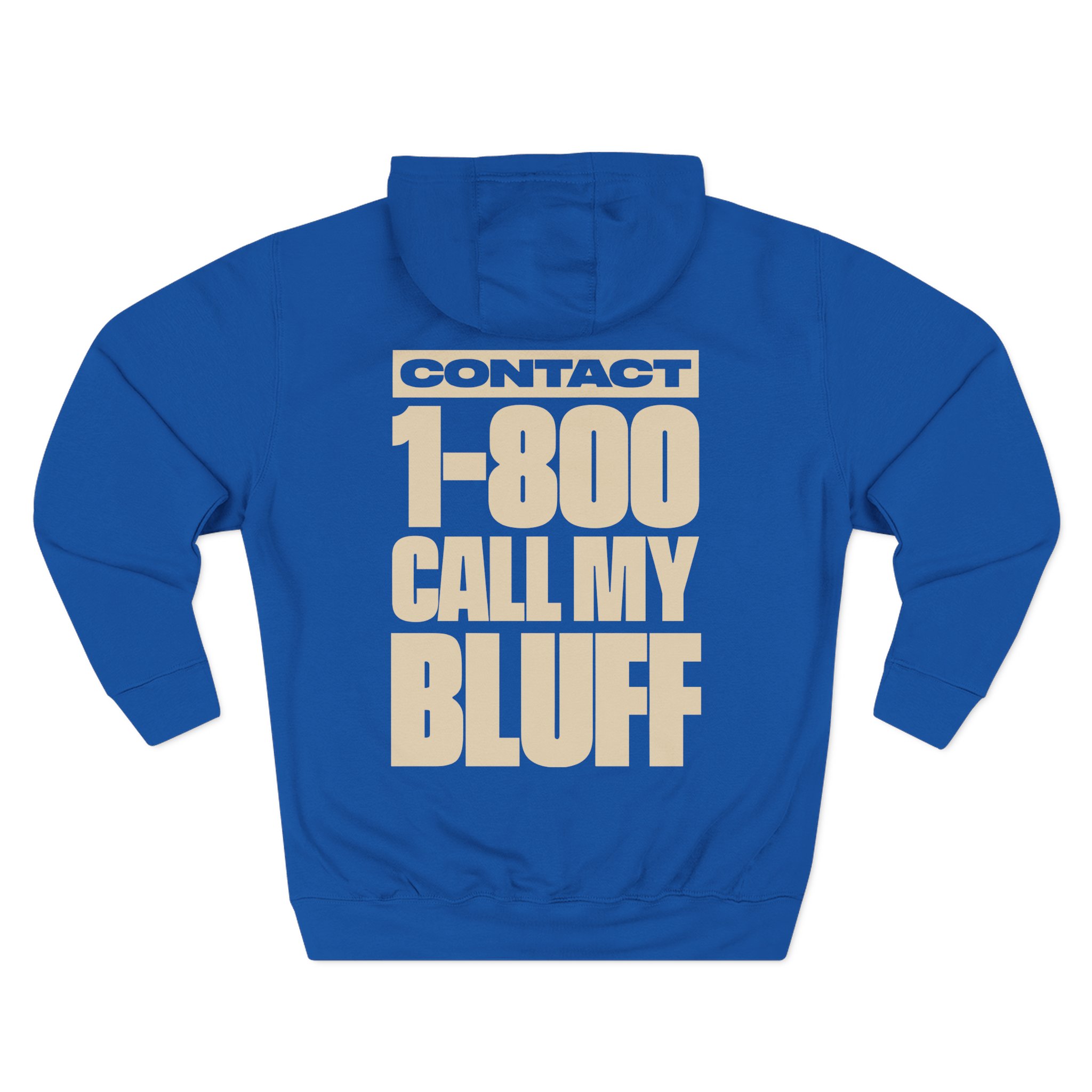 Clipse 1-800 Call My Bluff Three-Panel Fleece Hoodie