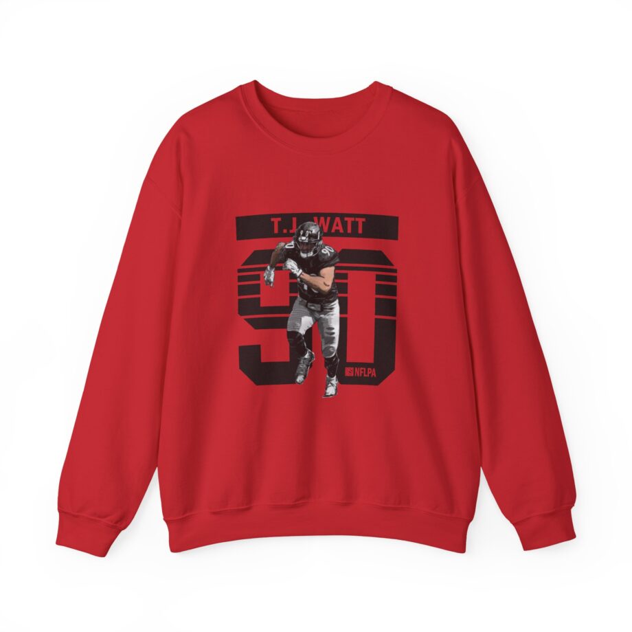 Tj Watt Grunge Unisex Heavy Blend™ Crewneck Sweatshirt