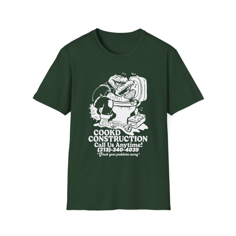 Lazarbeam  Cookd Construction Call Us Anytime Unisex Softstyle T-Shirt