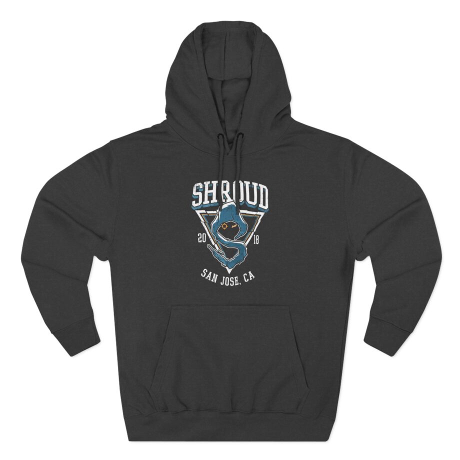 Shroud Three-Panel Fleece Hoodie