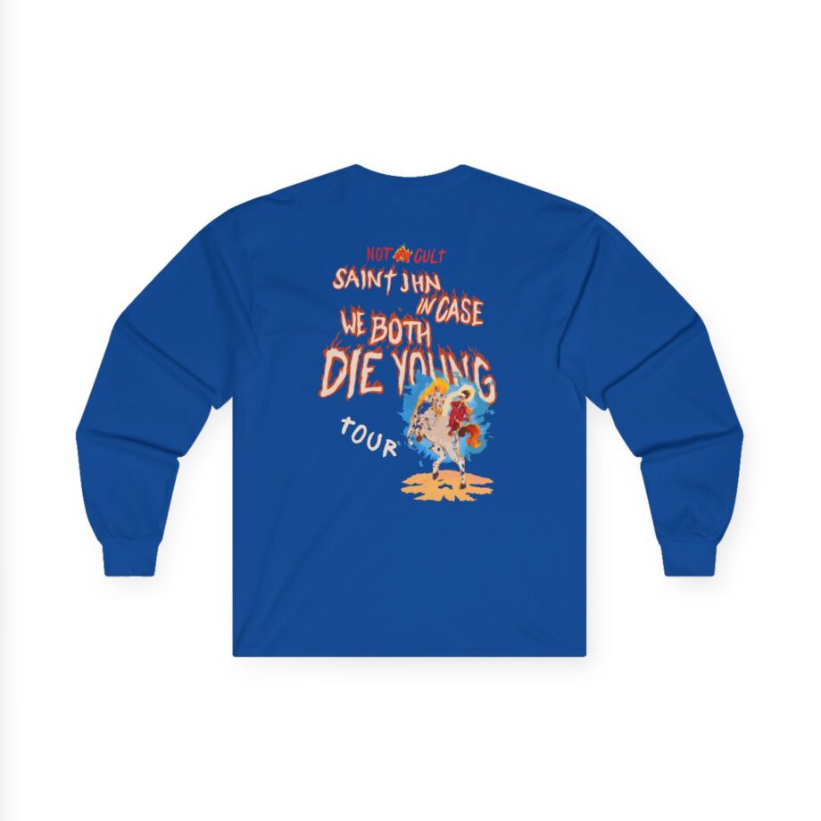 Saint Jhn Incase We Both Die Young World Tour Unisex Ultra Cotton Long Sleeve Tee