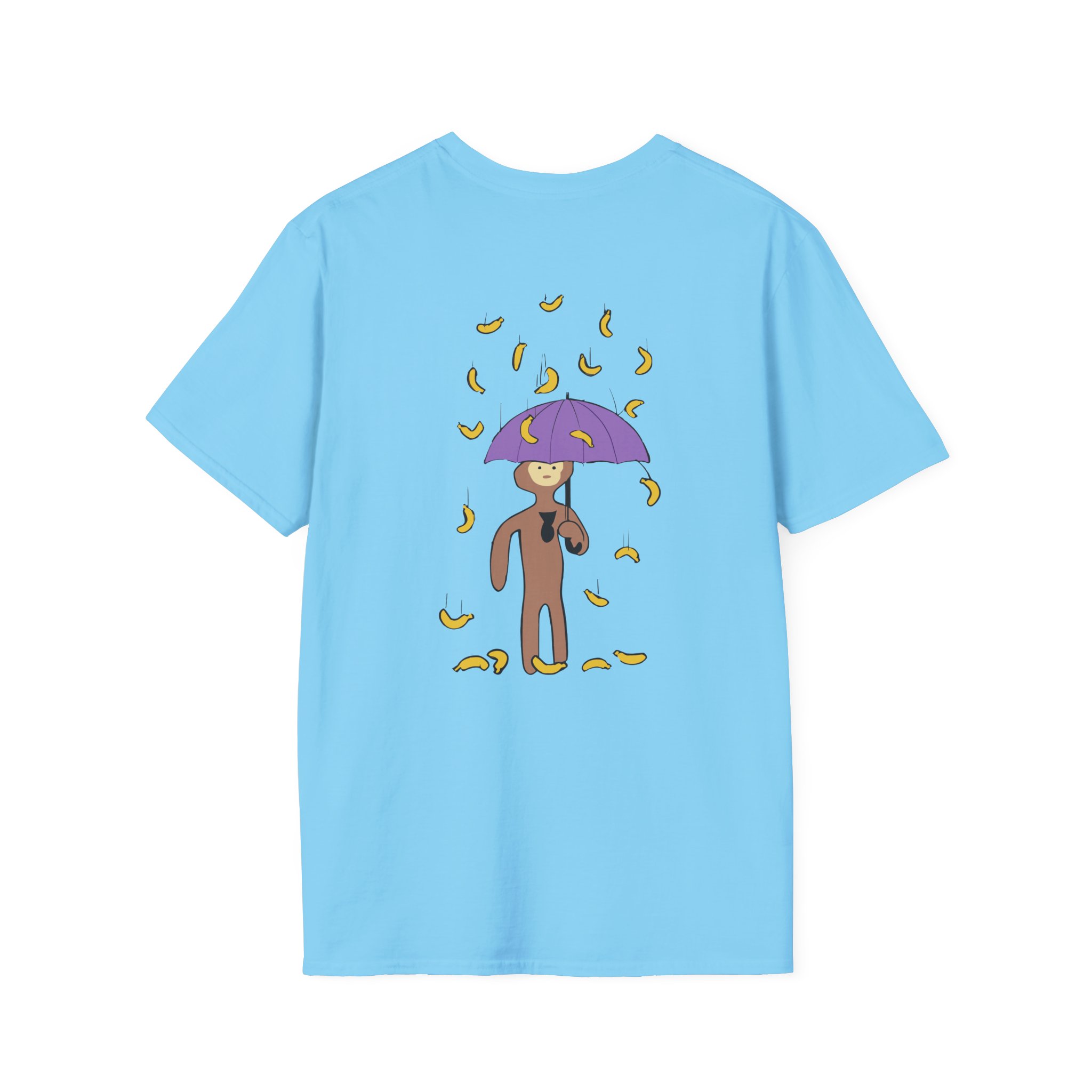 Spoonkid Raining Bananas Unisex Softstyle T-Shirt