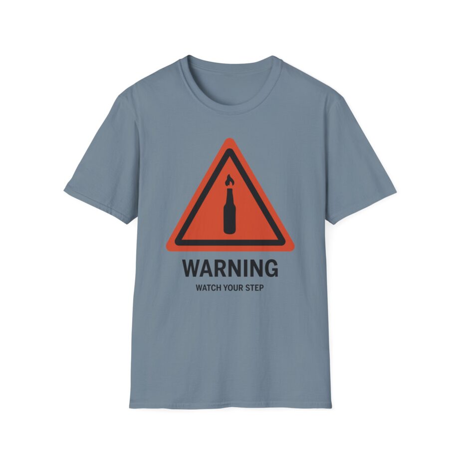 Summit1g Warning Watch Your Step Unisex Softstyle T-Shirt