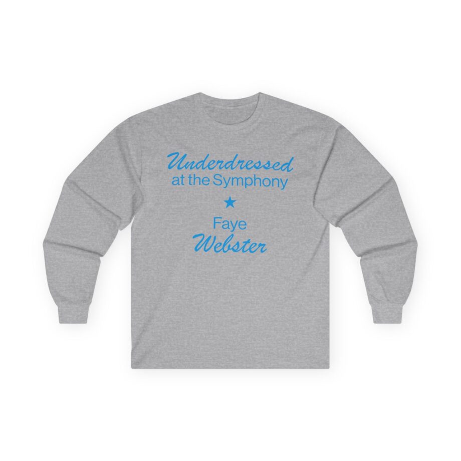 Faye Webster Underdressed at the Symphony 2024 Tour Unisex Ultra Cotton Long Sleeve Tee