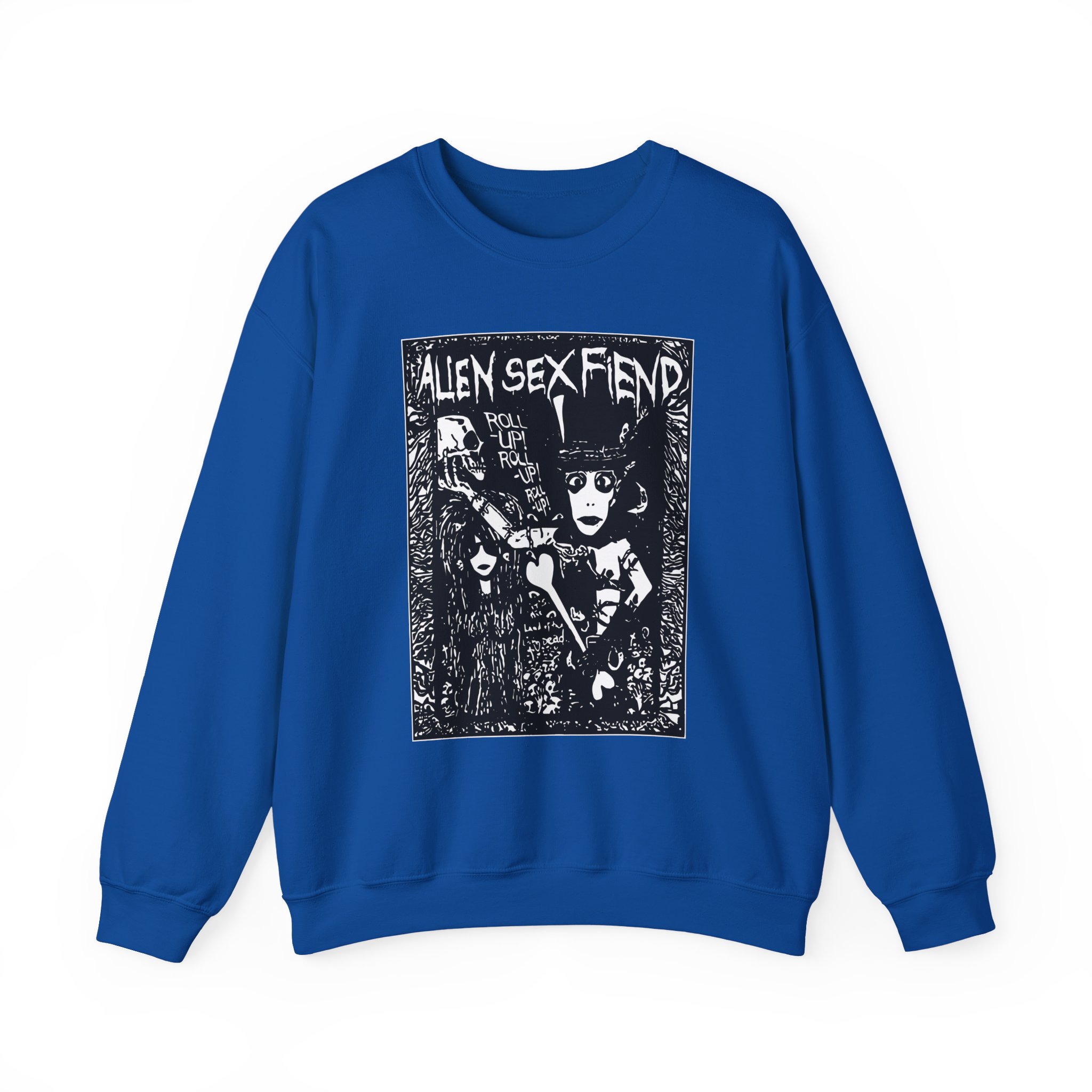 Alien Sex Fiend Land of the Living Dead Unisex Heavy Blendâ„¢ Crewneck Sweatshirt