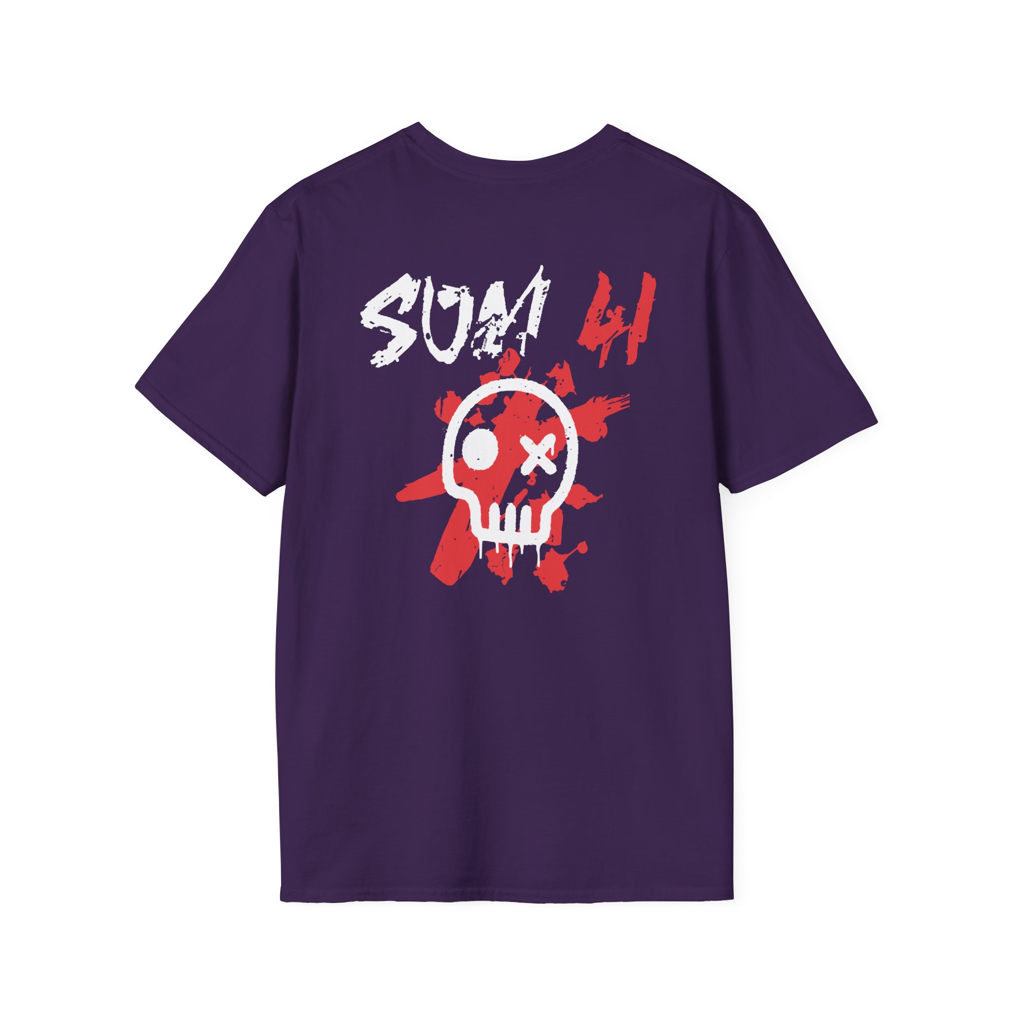 Sum 41 Skull Unisex Softstyle T-Shirt