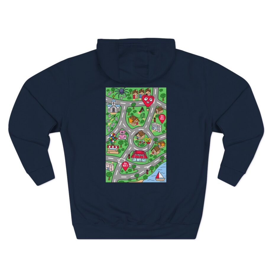 James Marriott Are We There Yet Three-Panel Fleece Hoodie