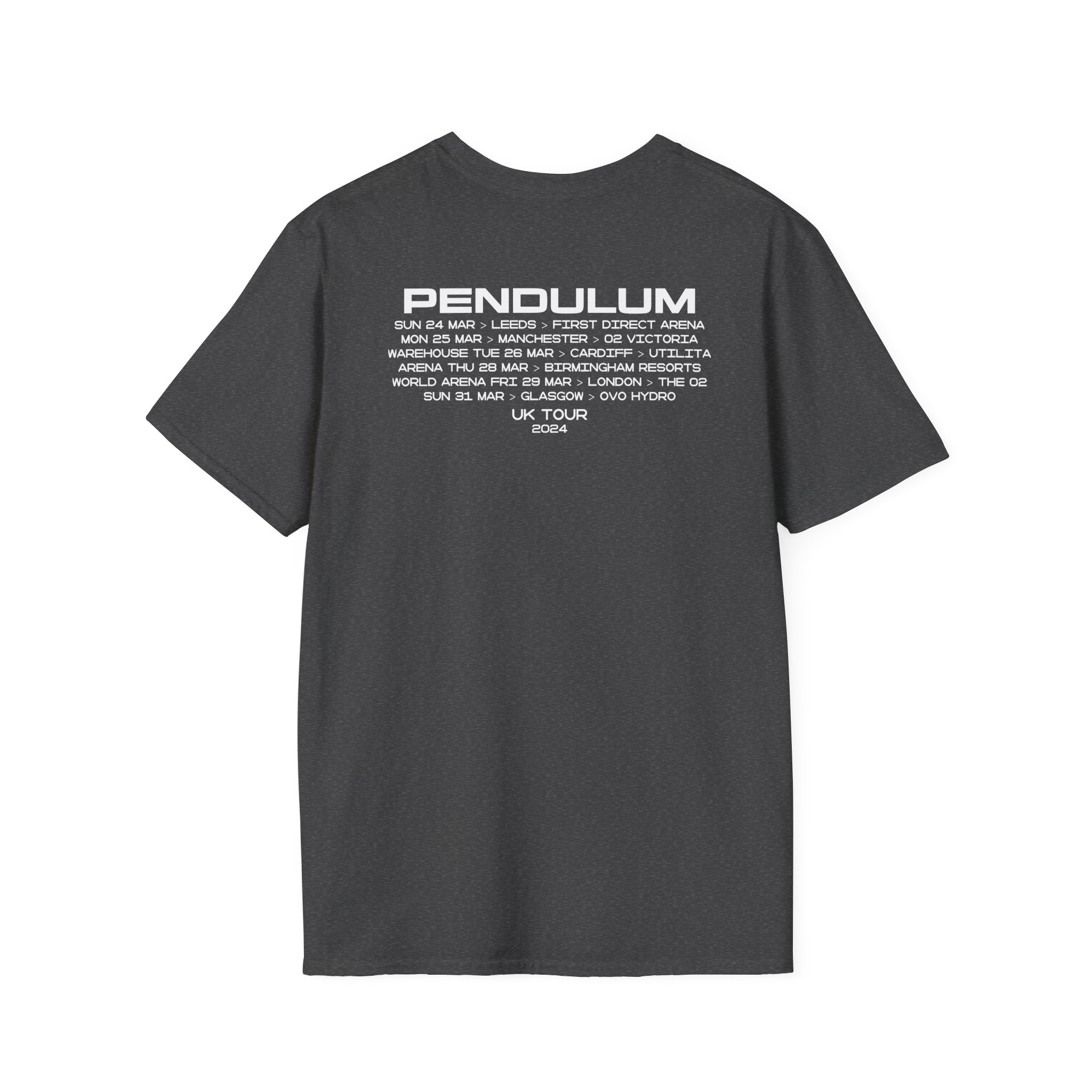 Pendulum Uk Tour Maze Unisex Softstyle T-Shirt