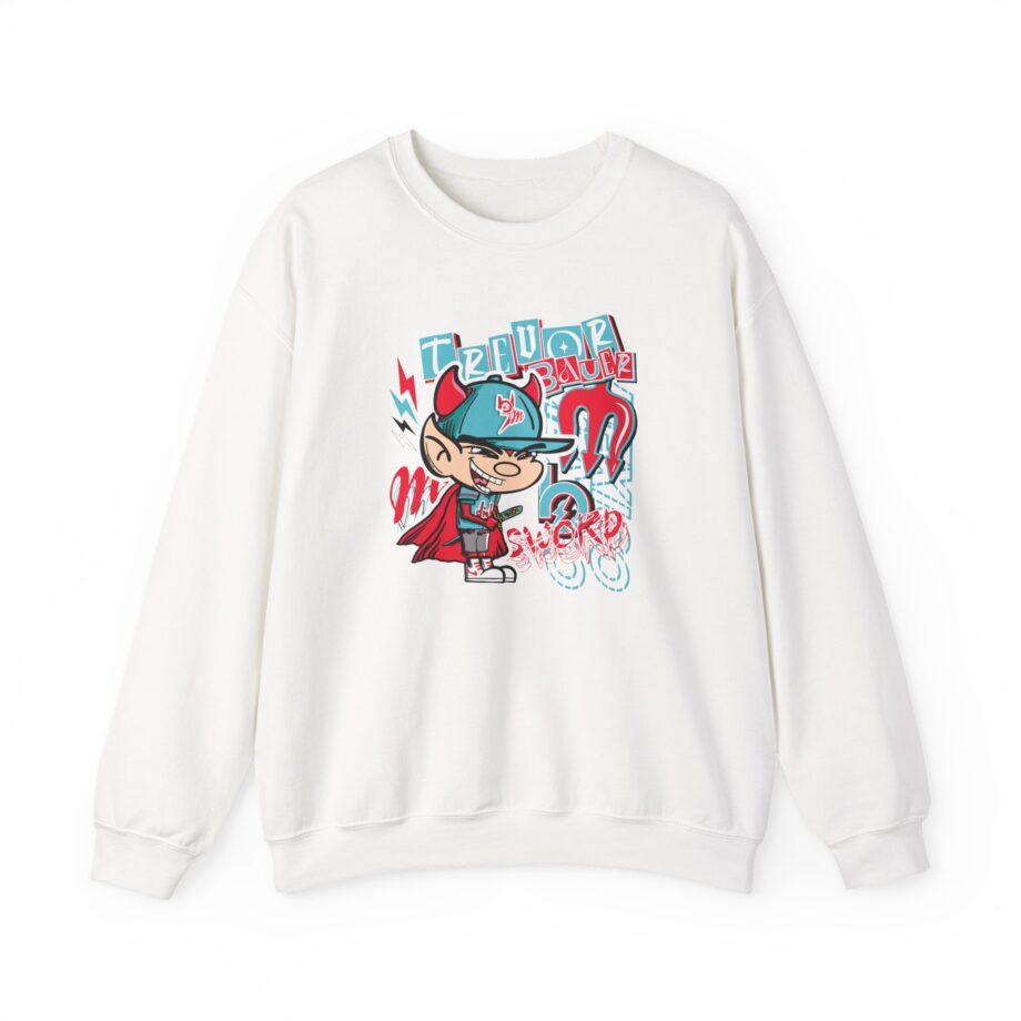 Trevor Bauer Diablo's Cartoon Unisex Heavy Blend™ Crewneck Sweatshirt