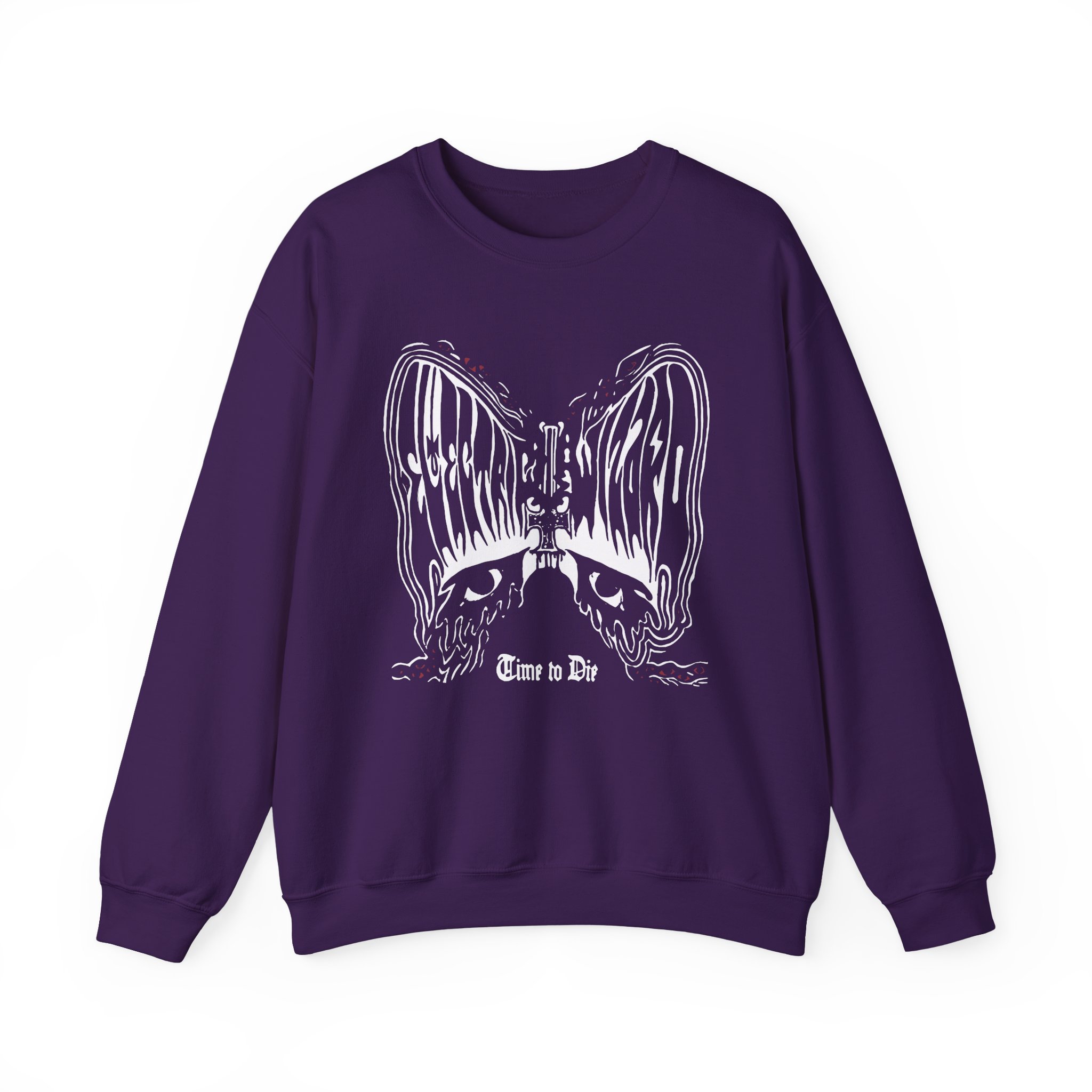 Electric Wizard "Time to Die" Unisex Heavy Blendâ„¢ Crewneck Sweatshirt