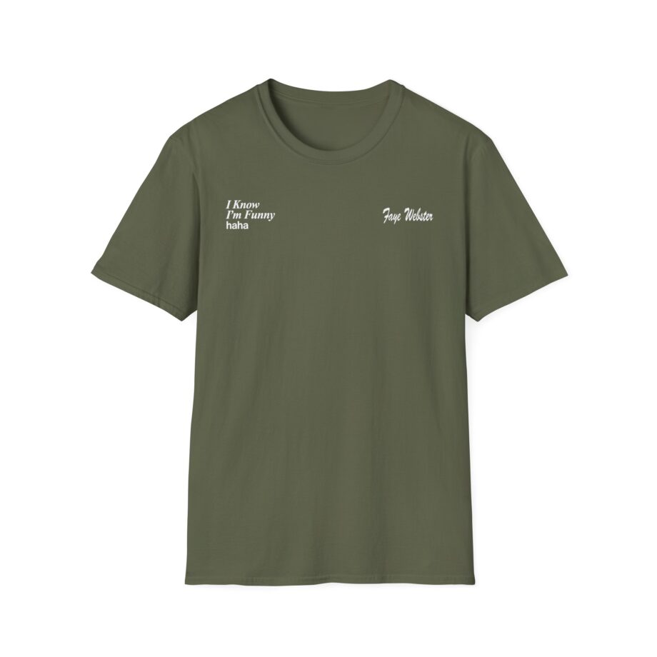Faye Webster I Know I'm Funny Haha Unisex Softstyle T-Shirt