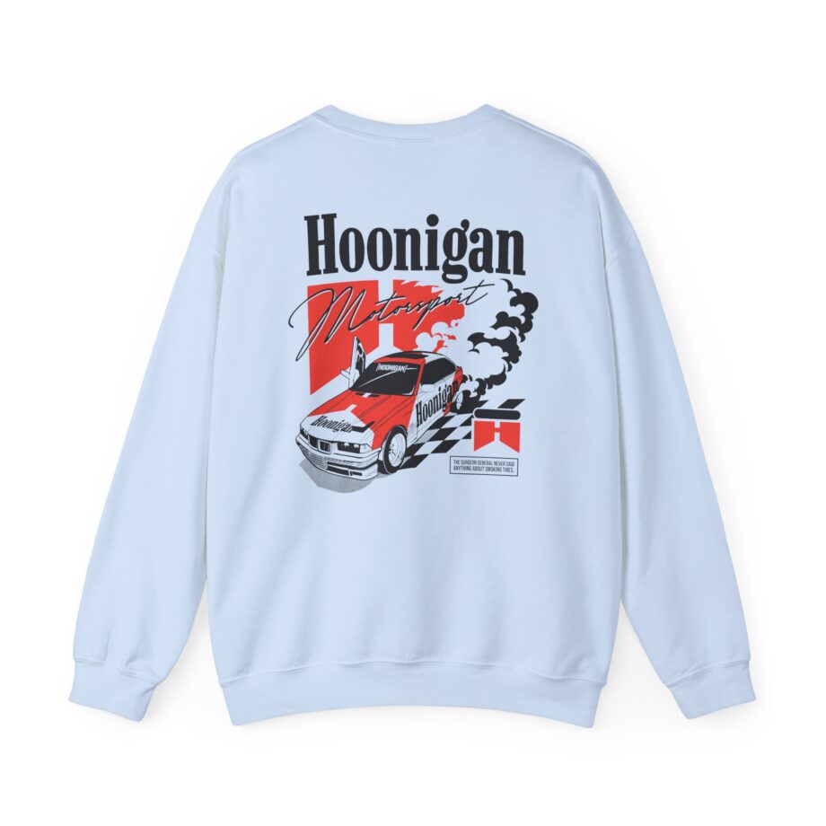 Ken Block Hoonigan Burnout Team  Unisex Heavy Blend™ Crewneck Sweatshirt