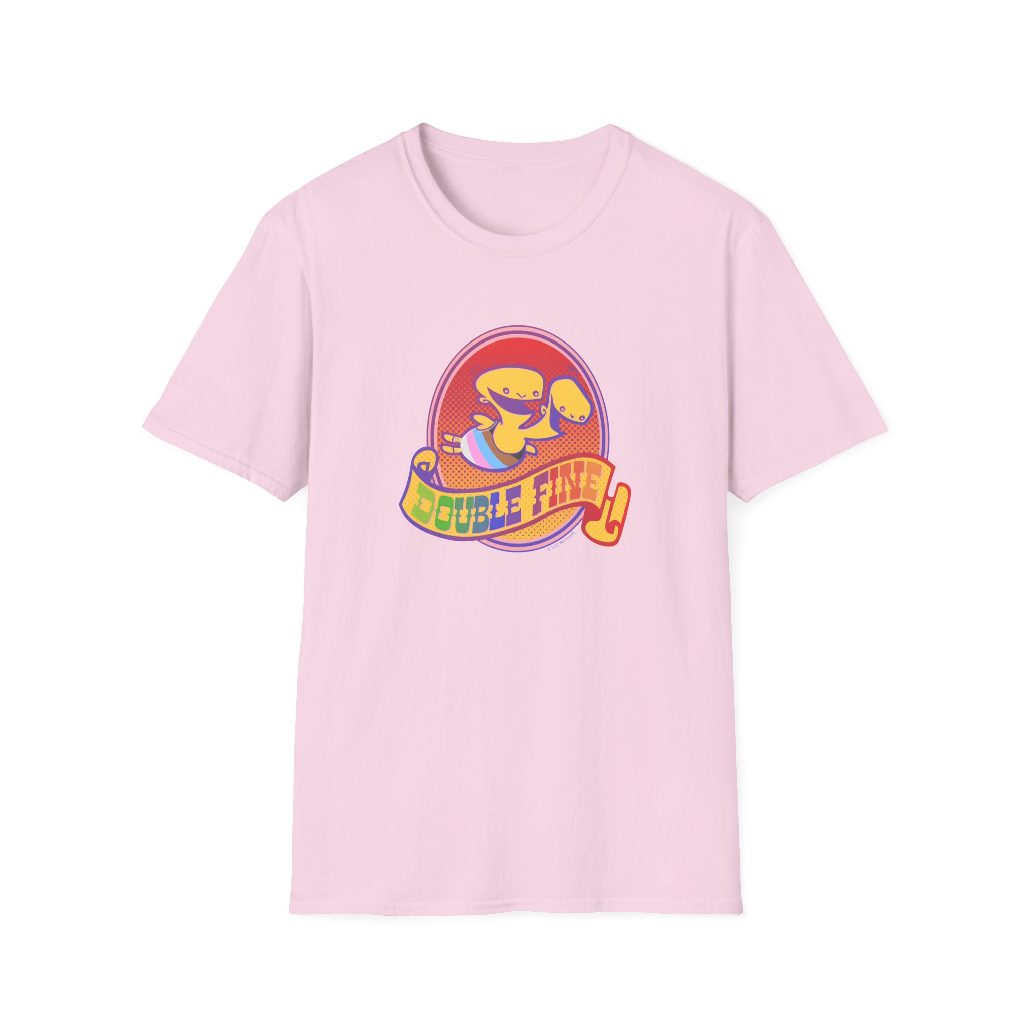 Double Fine Pride Unisex Softstyle T-Shirt