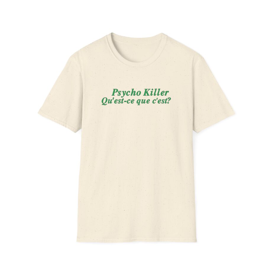 Miley Cyrus Talking Heads X Miley Psycho Killer Unisex Softstyle T-Shirt