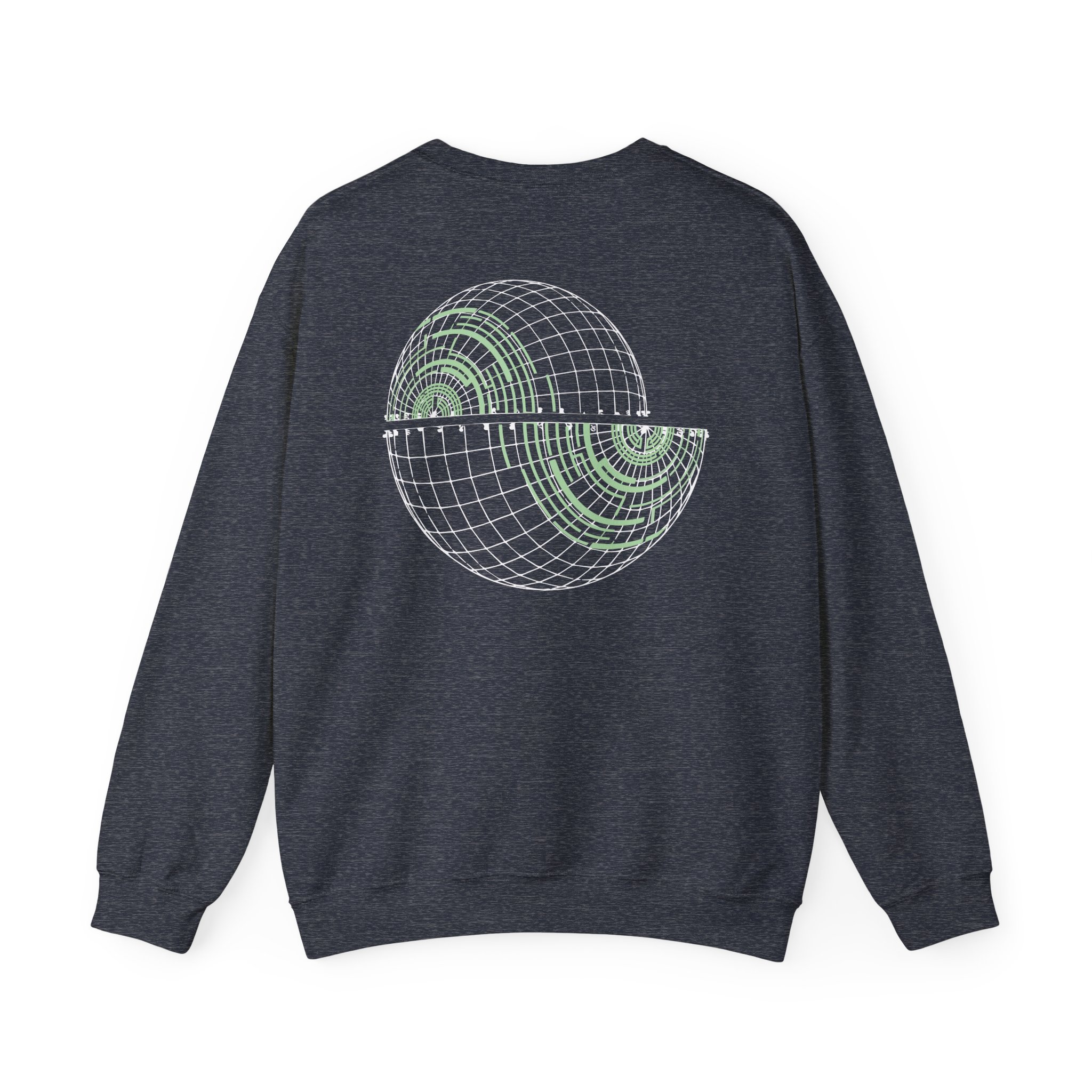 Pendulum Globe Glow in the Dark Logo Unisex Heavy Blendâ„¢ Crewneck Sweatshirt