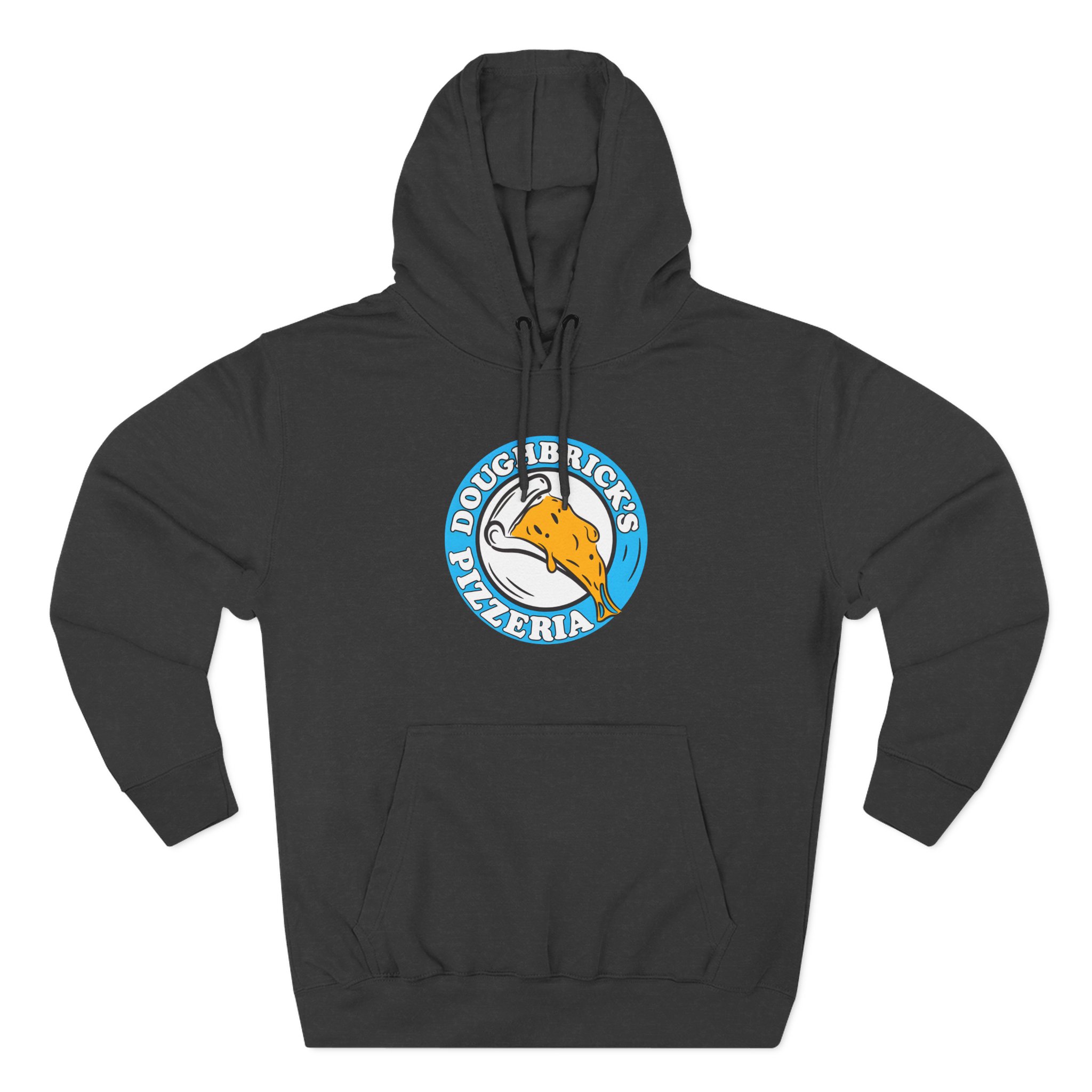 David Dobrik Doughbriks Pizza Three-Panel Fleece Hoodie
