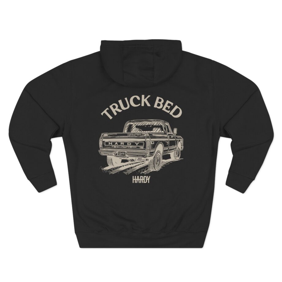 Hardy Truck Bed Three-Panel Fleece Hoodie