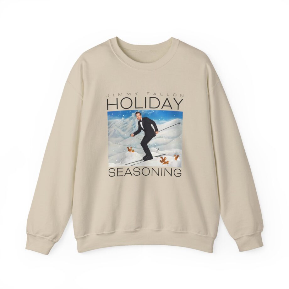 Jimmy Fallon Holiday Seasoning Unisex Heavy Blend™ Crewneck Sweatshirt