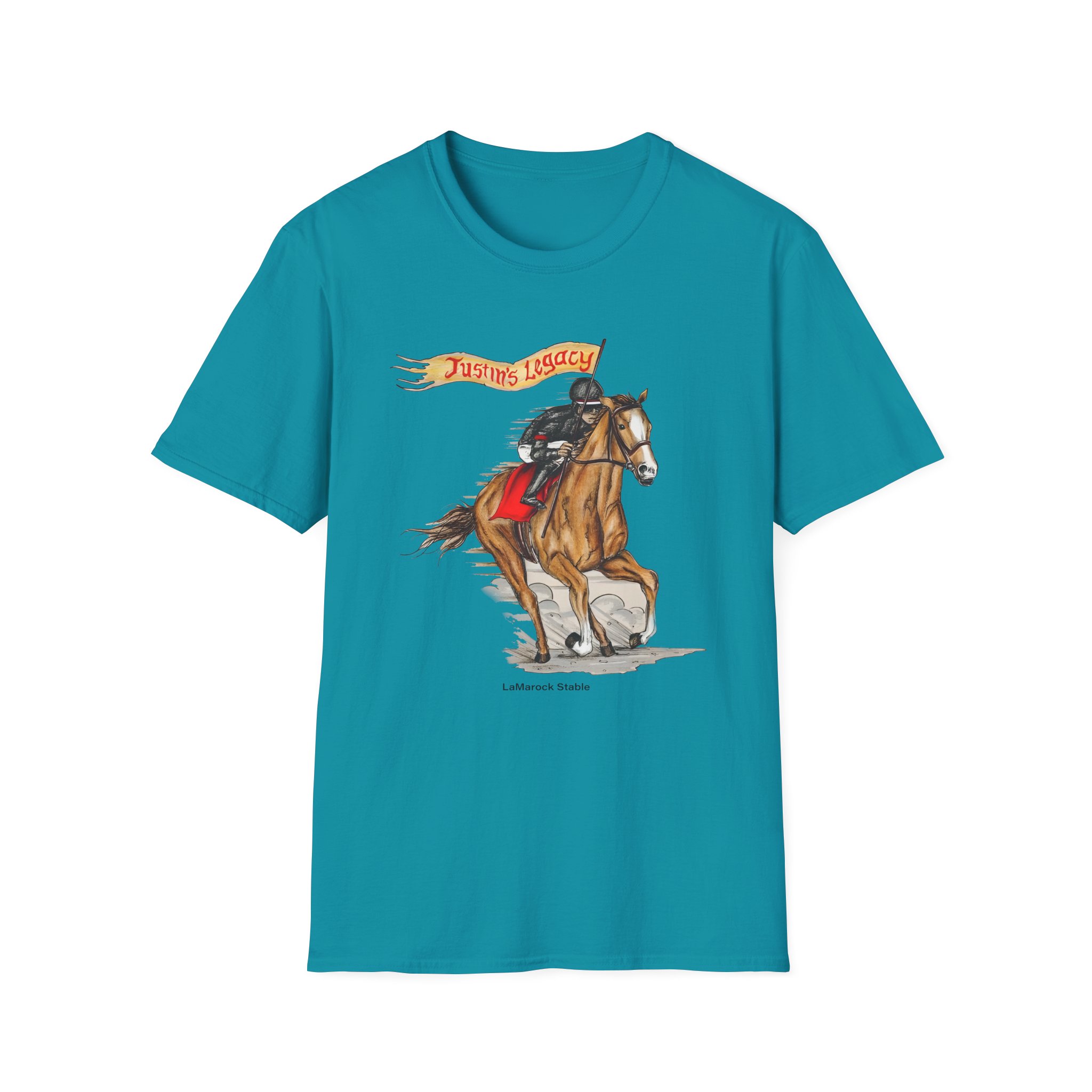 Arcangel Justin's Legacy Lamarock Stable Unisex Softstyle T-Shirt
