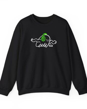 Feid Ferxxo Mor No Le Temas a La Oscuridad Unisex Heavy Blend™ Crewneck Sweatshirt