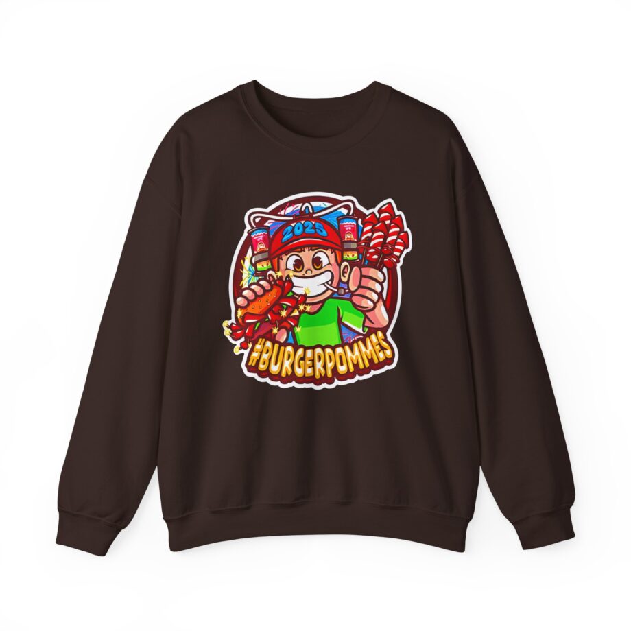 Burger Pommes Unisex Heavy Blend™ Crewneck Sweatshirt