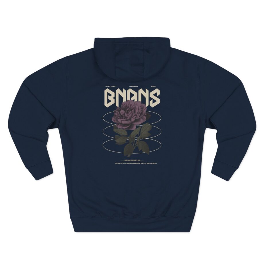Shroud Into The Wild Bnans Three-Panel Fleece Hoodie