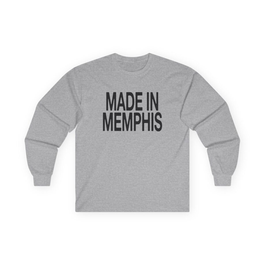 JT Made in Memphis Unisex Ultra Cotton Long Sleeve Tee