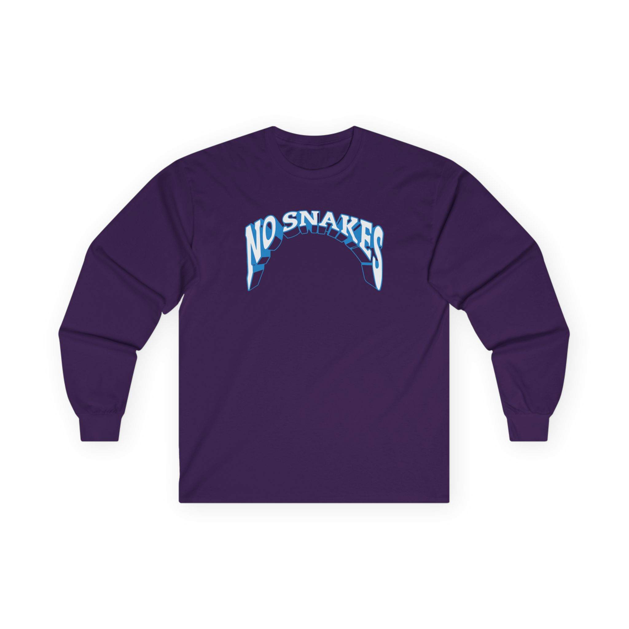 Zerkaa No Snakes Unisex Ultra Cotton Long Sleeve Tee