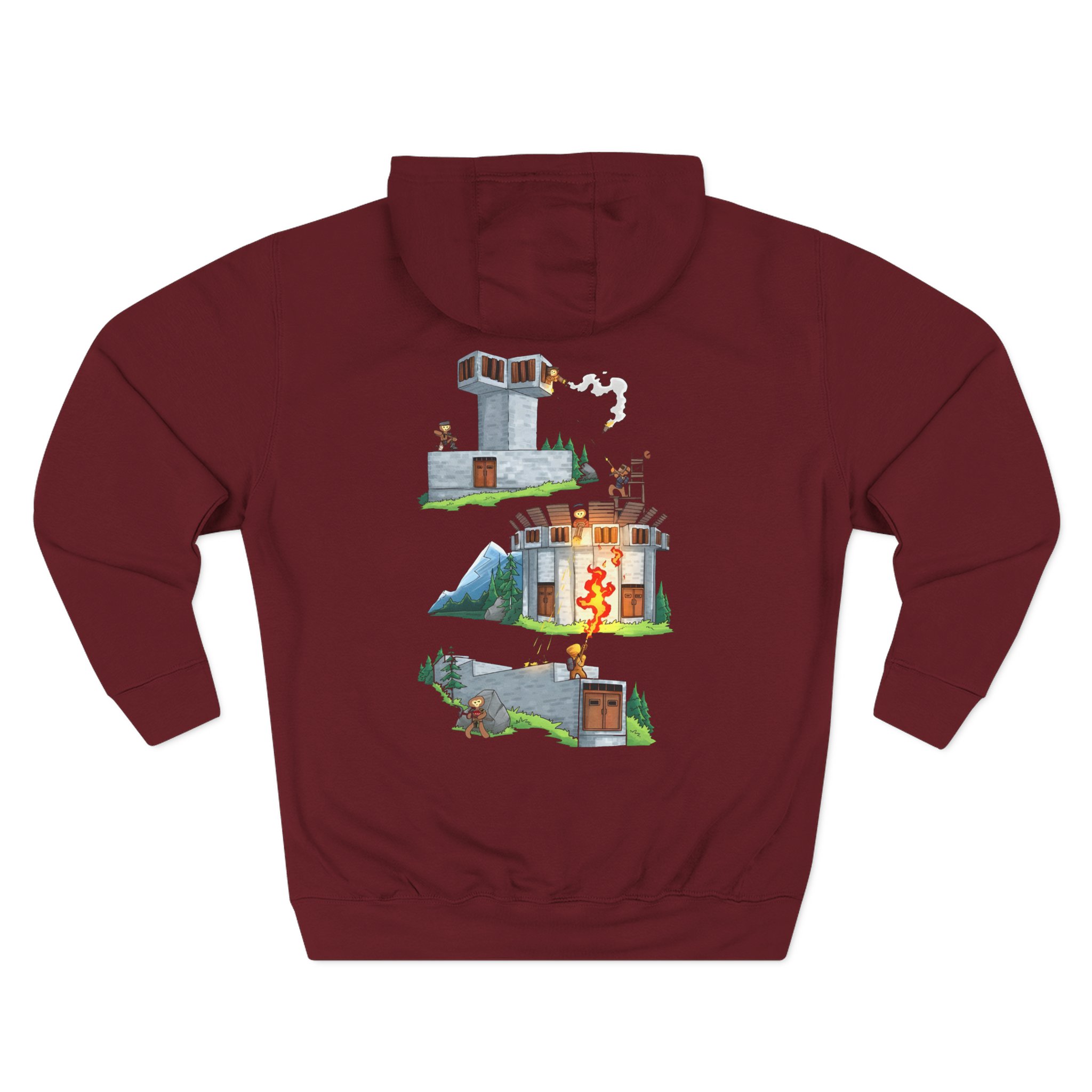Spoonkid Battlefield Three-Panel Fleece Hoodie