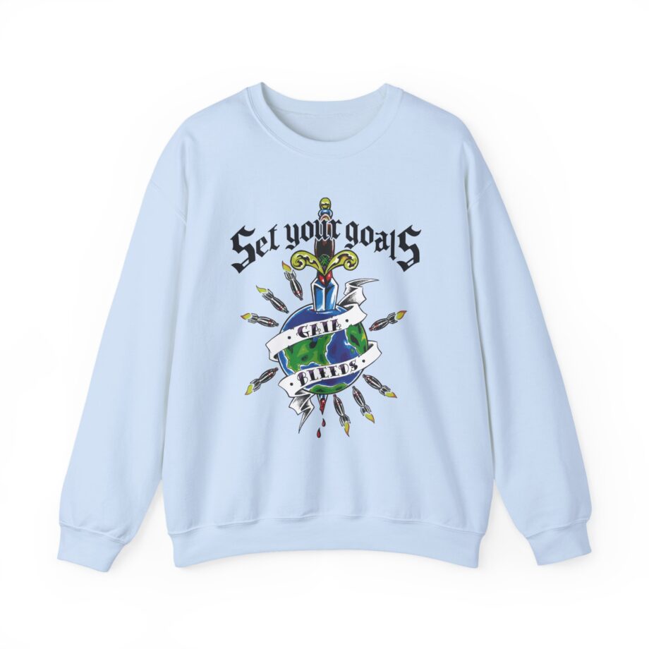 Set Your Goals Gaia Bleeds Unisex Heavy Blend™ Crewneck Sweatshirt