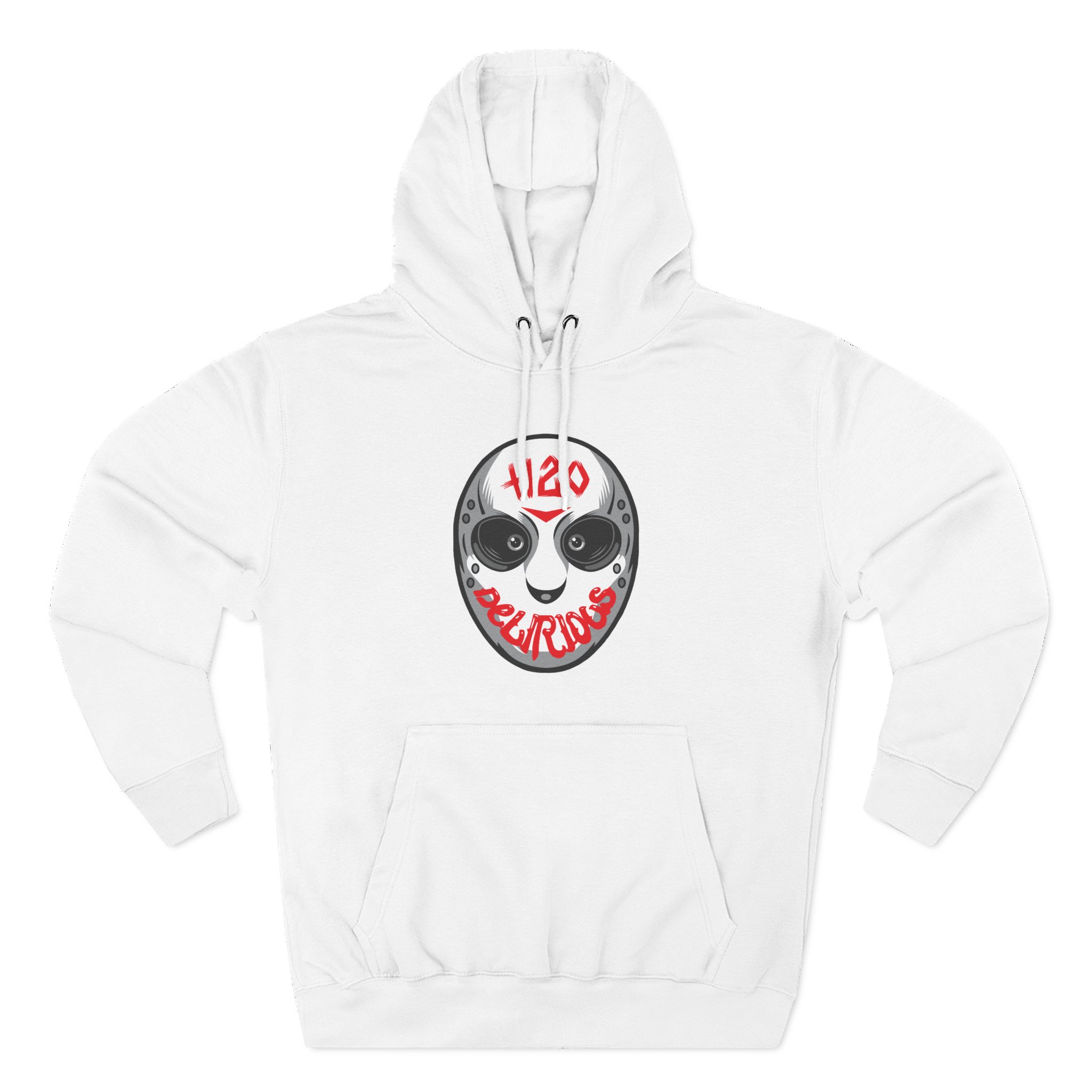 H2odelirious Face Mask Logo Three-Panel Fleece Hoodie